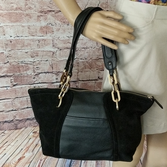 B. MAKOWSKY LEATHER SHOULDER BAG - Picture 8 of 12